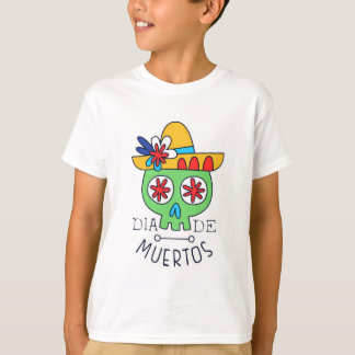 T-shirt Dia De Muertos - Jour du design mort