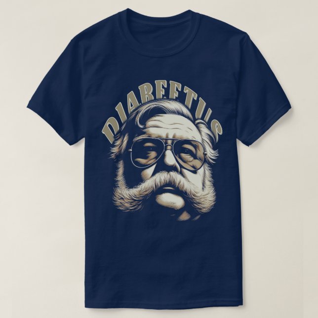 T-shirt Diabeetus Wilford Brimley (Design devant)