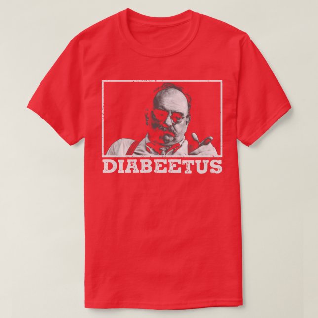 T-shirt Diabeetus Wilford Brimley (Design devant)