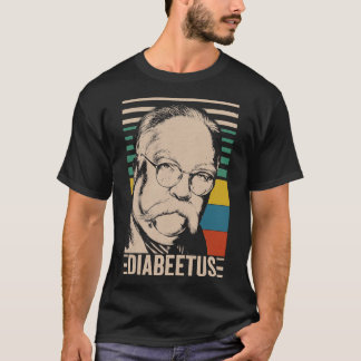 T-shirt Diabeetus Wilford Brimley Style Vintage