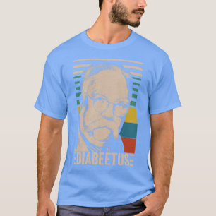 T-shirt Diabeetus Wilford Brimley Style Vintage Lon