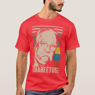 T-shirt Diabeetus Wilford Brimley Vintage Style Design Pil