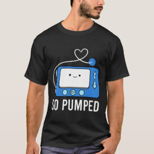 T-shirt Diabète Amusant Type 1 Enfants Tellement Pompé Dia