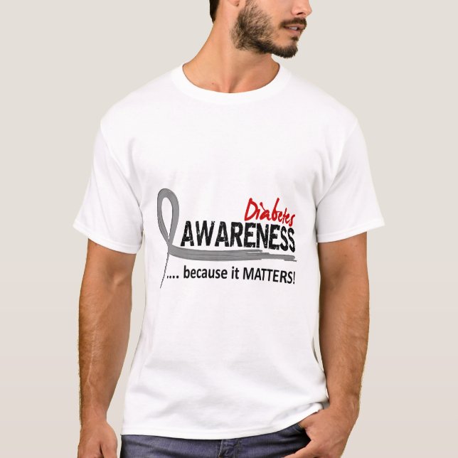 T-shirt Diabète de la conscience 2 (Devant)