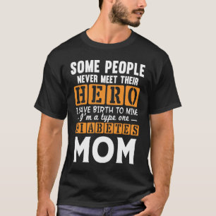 T-shirt Diabète de type 1 T1D Diabétique