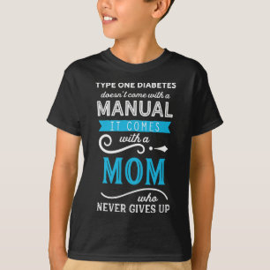 T-shirt Diabète de type un n'est pas livré avec un manuel
