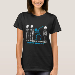 T-shirt Diabète Guerrier maman Cadeau de sensibilisation C