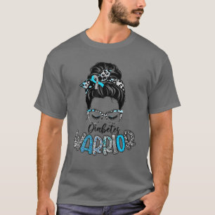 T-shirt Diabète Guerrier Sensibilisation Soutien diabétiqu