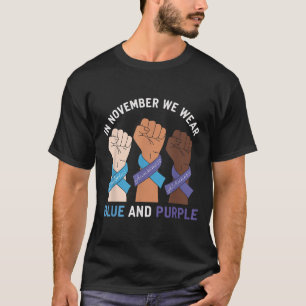 T-shirt Diabète Heimers Sensibilisation En Novembre Nous P