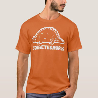 T-shirt Diabétésaurus Drôle Diabète Dinosaure