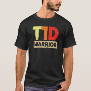 T-shirt Diabétiques Guerriers T1D