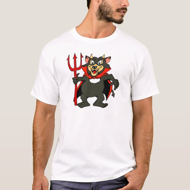 T-shirt Diable de Tassie (Devant)