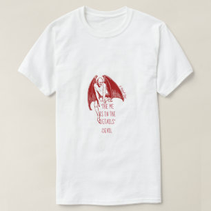 T-shirt Diable/Détails _ Une Chemise MisterP