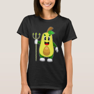 T-shirt Diable d'Halloween à l'avocat