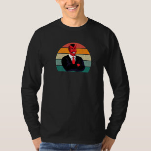 T-shirt Diable diabolique satanistes feu diable mal vilain