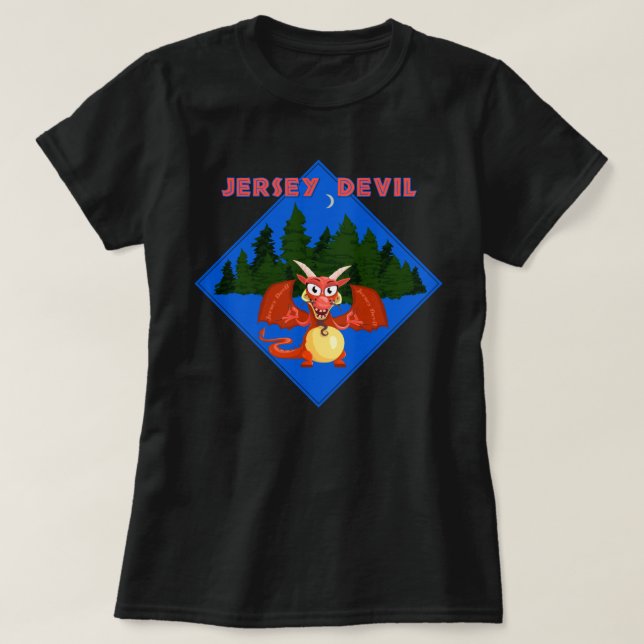 T-shirt Diable du Jersey (Design devant)