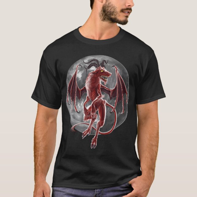 T-shirt Diable du New Jersey (Devant)