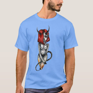 T-shirt diable rouge
