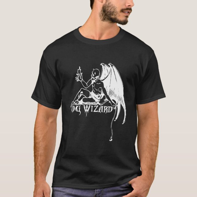 T-shirt Diable T de magicien de brouillard (Devant)