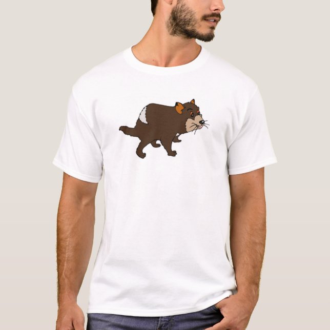T-shirt Diable tasmanien (Devant)