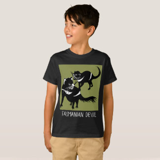 T-shirt Diable tasmanien - mis en danger