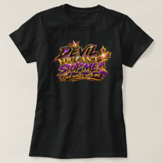 T-shirt Diable, Tu Ne Pouvez Pas M'arrêter