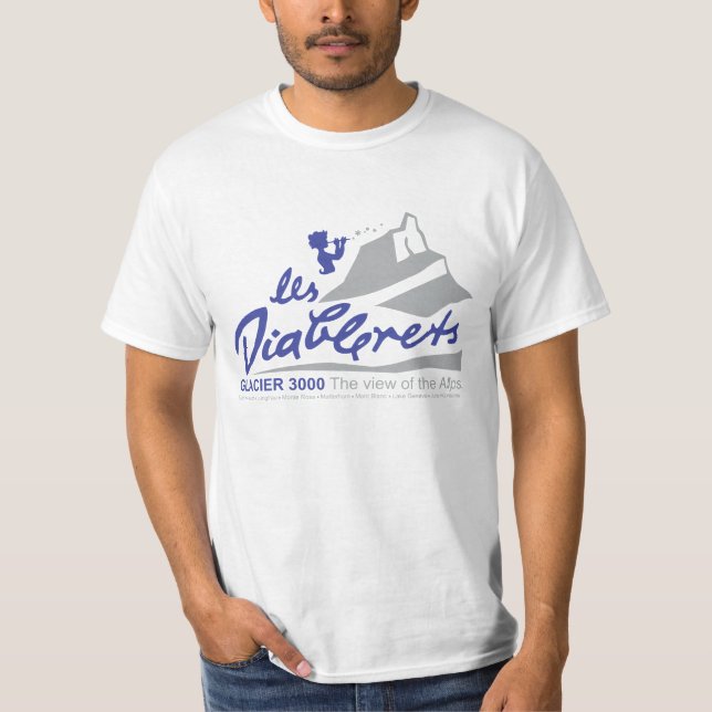 T-shirt Diablerets Glacier3000 (Devant)