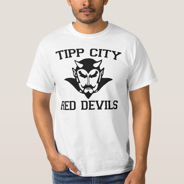 T-shirt Diables rouges de ville de Tipp (Devant)