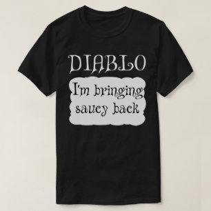 T-shirt DIABLO Hot Packet Halloween Taco costume