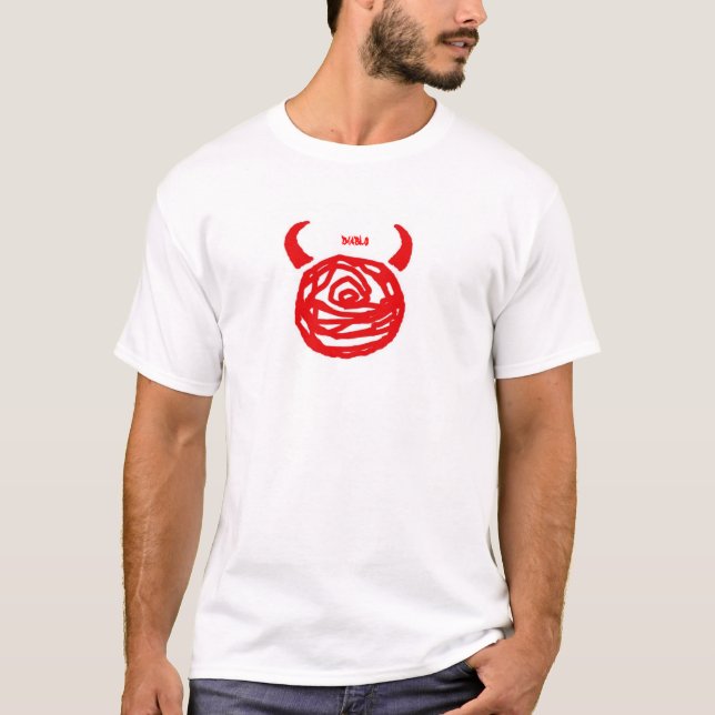 T-shirt Diablo pour Scott (Devant)