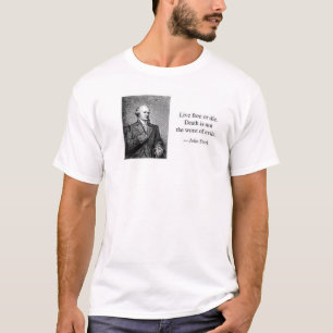 T-shirt Diacre de Ben : Libres vivants ou MEURENT