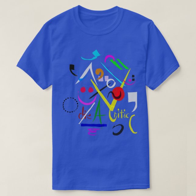 T-shirt Diacritique (Design devant)