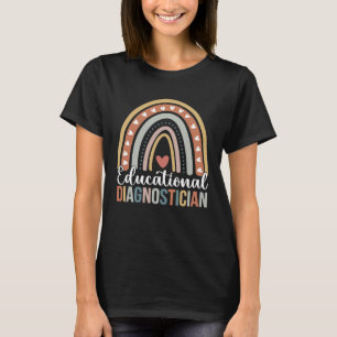 T-shirt Diagnostiqueur Éducatif Rainbow Diagnostiqueur Édu