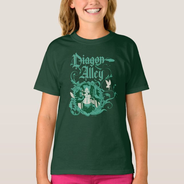 T-shirt DIAGON ALLEY™ Graphique Vintage (Devant)