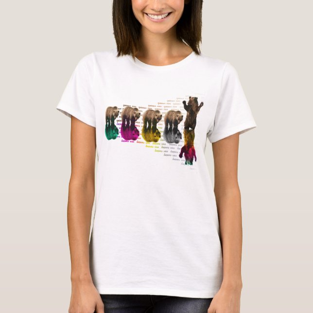 T-shirt Diagonale de FifthBear (Devant)