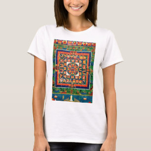 T-shirt Diagramme cosmique Mandala pour la méditation