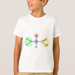 T-shirt Diagramme d'acide aminé
