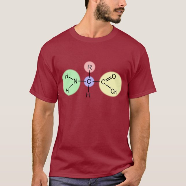 T-shirt Diagramme d'acide aminé (Devant)