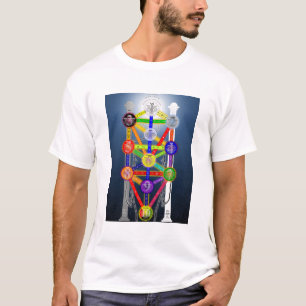 T-shirt Diagramme de l'arbre de vie de l'ordre de Kabalah