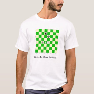 T-shirt Diagramme d'échecs