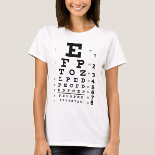 T-shirt Diagramme d'oeil