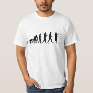 T-shirt Diagramme d'oeil optique d'évolution