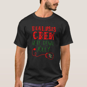 T-shirt Dialyse de Noël pour l'équipe des infirmières spéc