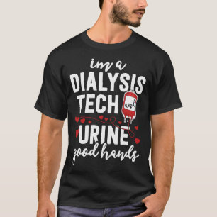 T-shirt Dialyse Tech Urine Bonnes Mains Drôle