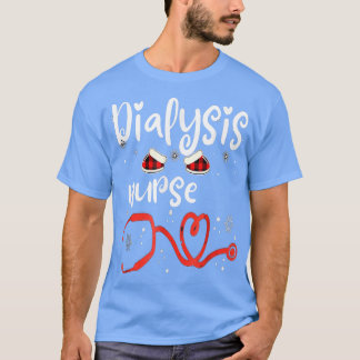 T-shirt Dialysis Technician Nephrology Nurse Christmas 202