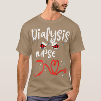 T-shirt Dialysis Technician Nephrology Nurse Christmas 202
