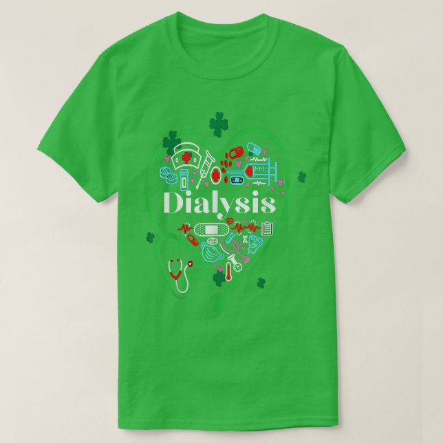 T-shirt Dialysis Technician Nephrology Nurse Christmas 202 (Design devant)