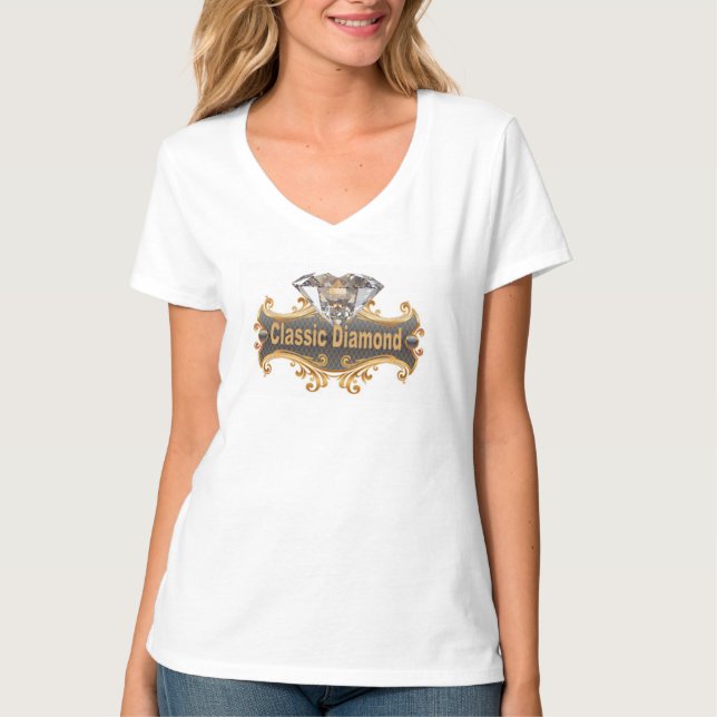 T-shirt Diamant Classique (Devant)