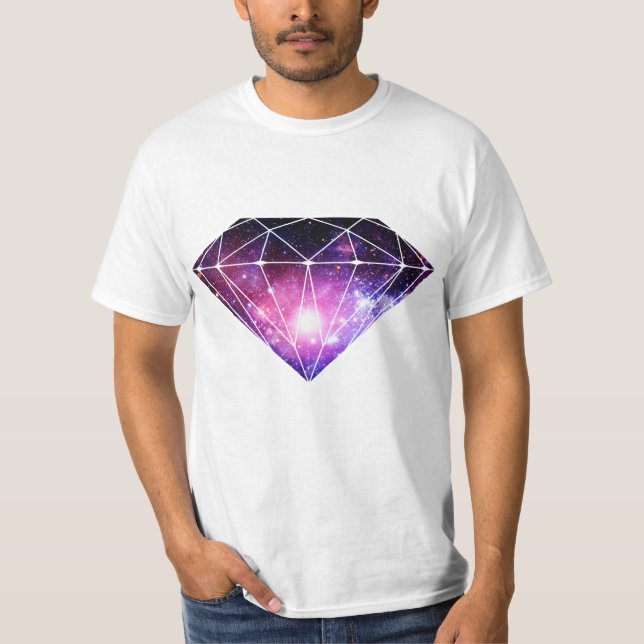 T-shirt diamant cosmique (Devant)