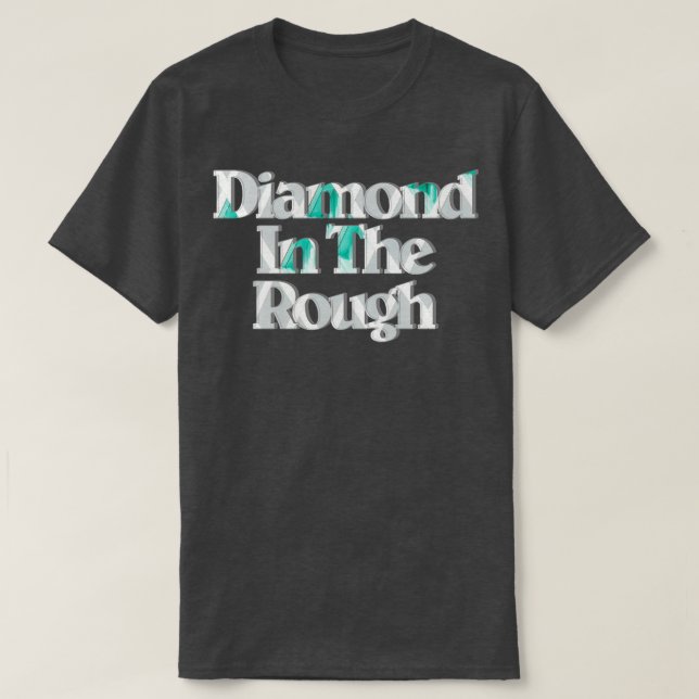T-shirt Diamant Dans La Brute (Design devant)